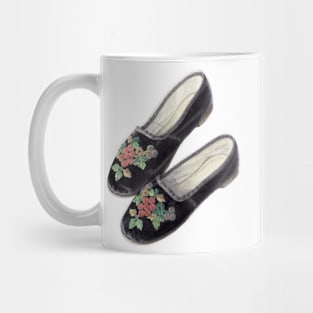 Victorian baby shoes Mug